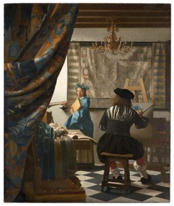 Alegoria malarstwa autorstwa Jan Vermeer van Delft